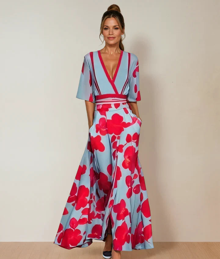 Andrina - Dress with elegant sleeves