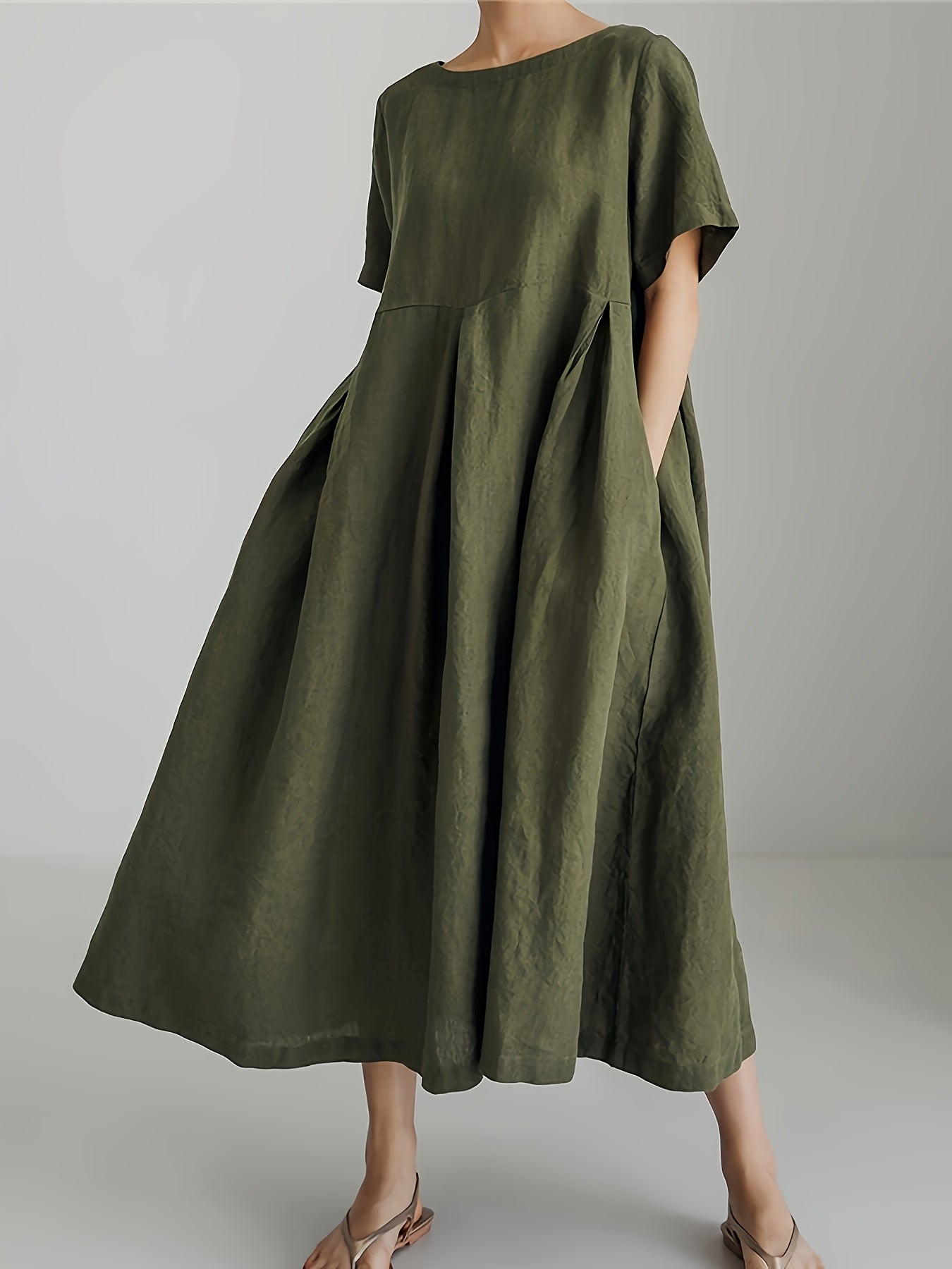 Juliette Elegance – Long linen dress