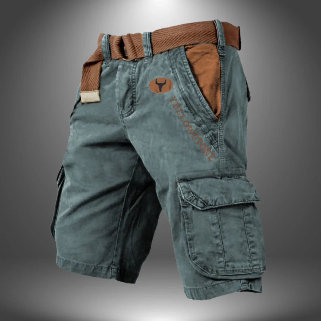 Luca | Men's Handcrafted Cargo Shorts