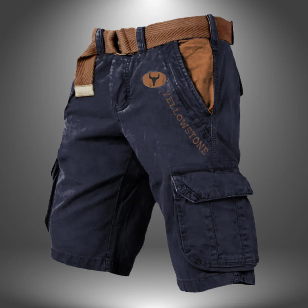 Luca | Men's Handcrafted Cargo Shorts