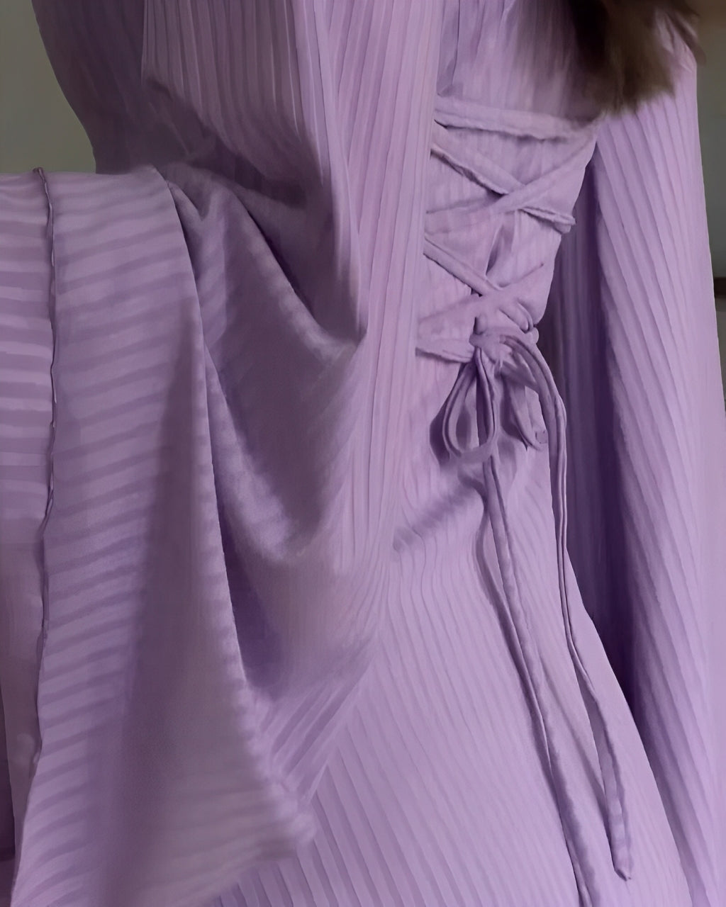 Nora™ | Ribbed Knit Maxi Dress with Sleeves