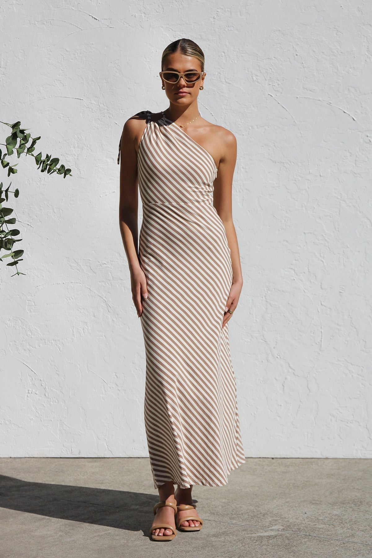 Rocia™ | Summer dress with stripes and an elegant touch