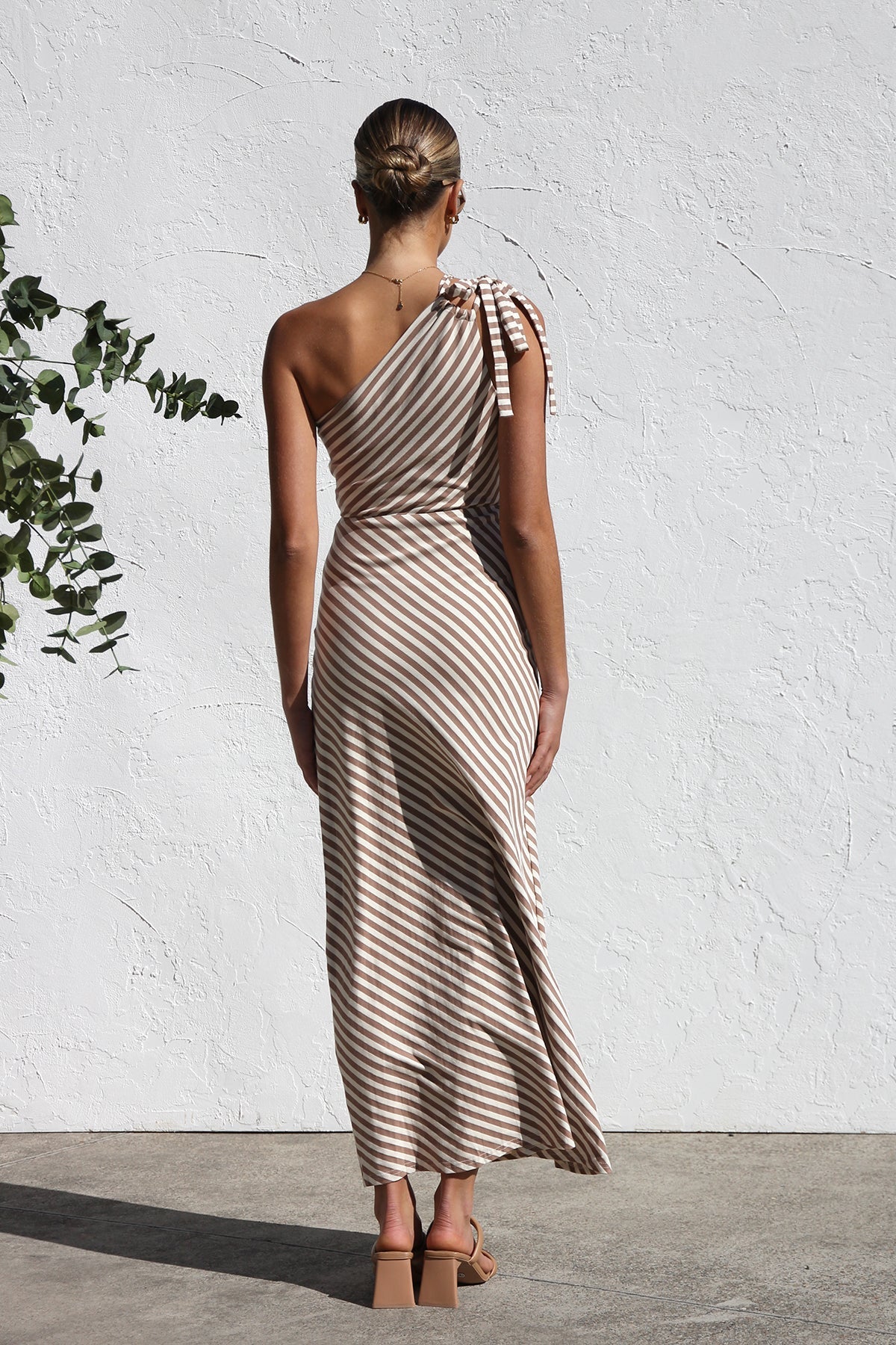 Rocia™ | Summer dress with stripes and an elegant touch