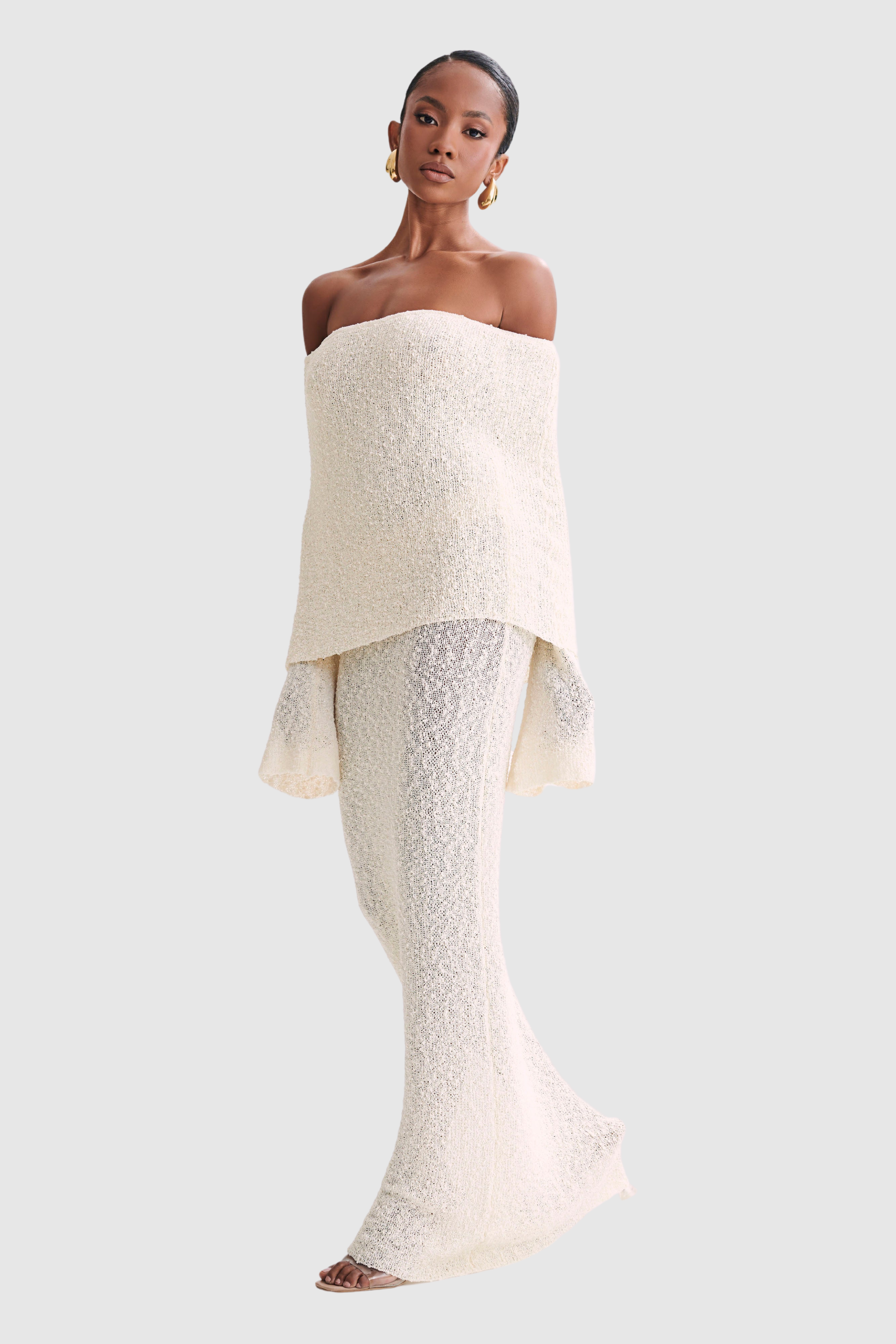 Eliana™ | Breathable Off-Shoulder Maxi Dress