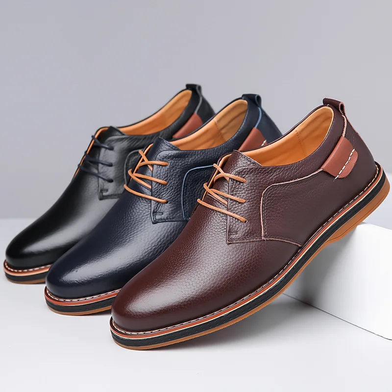 Thiago Bruno | Men’s Signature Leather Shoes