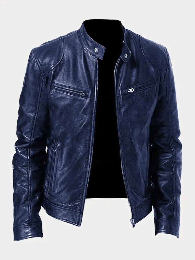 MIKE™ | CASUAL LEATHER JACKET