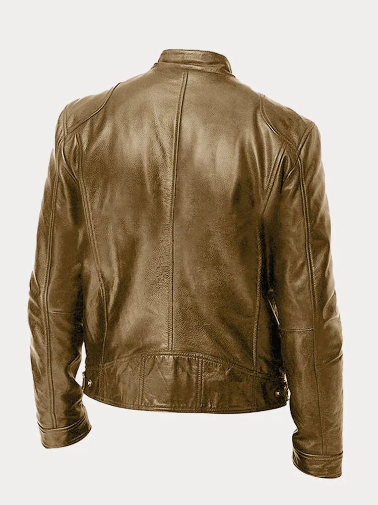MIKE™ | CASUAL LEATHER JACKET