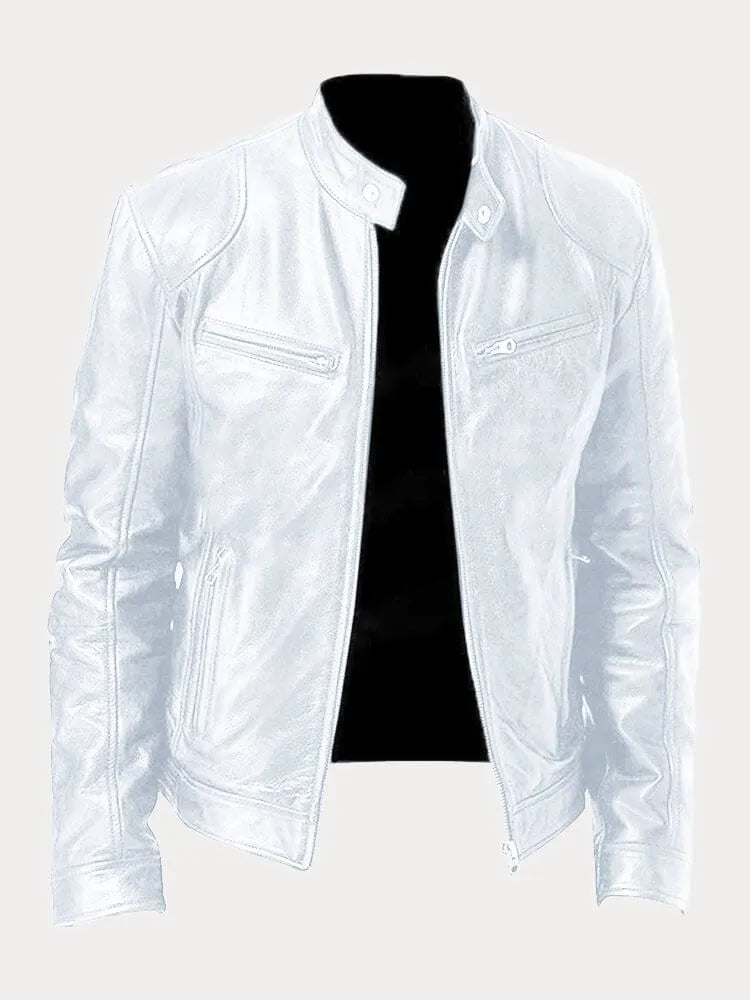 MIKE™ | CASUAL LEATHER JACKET