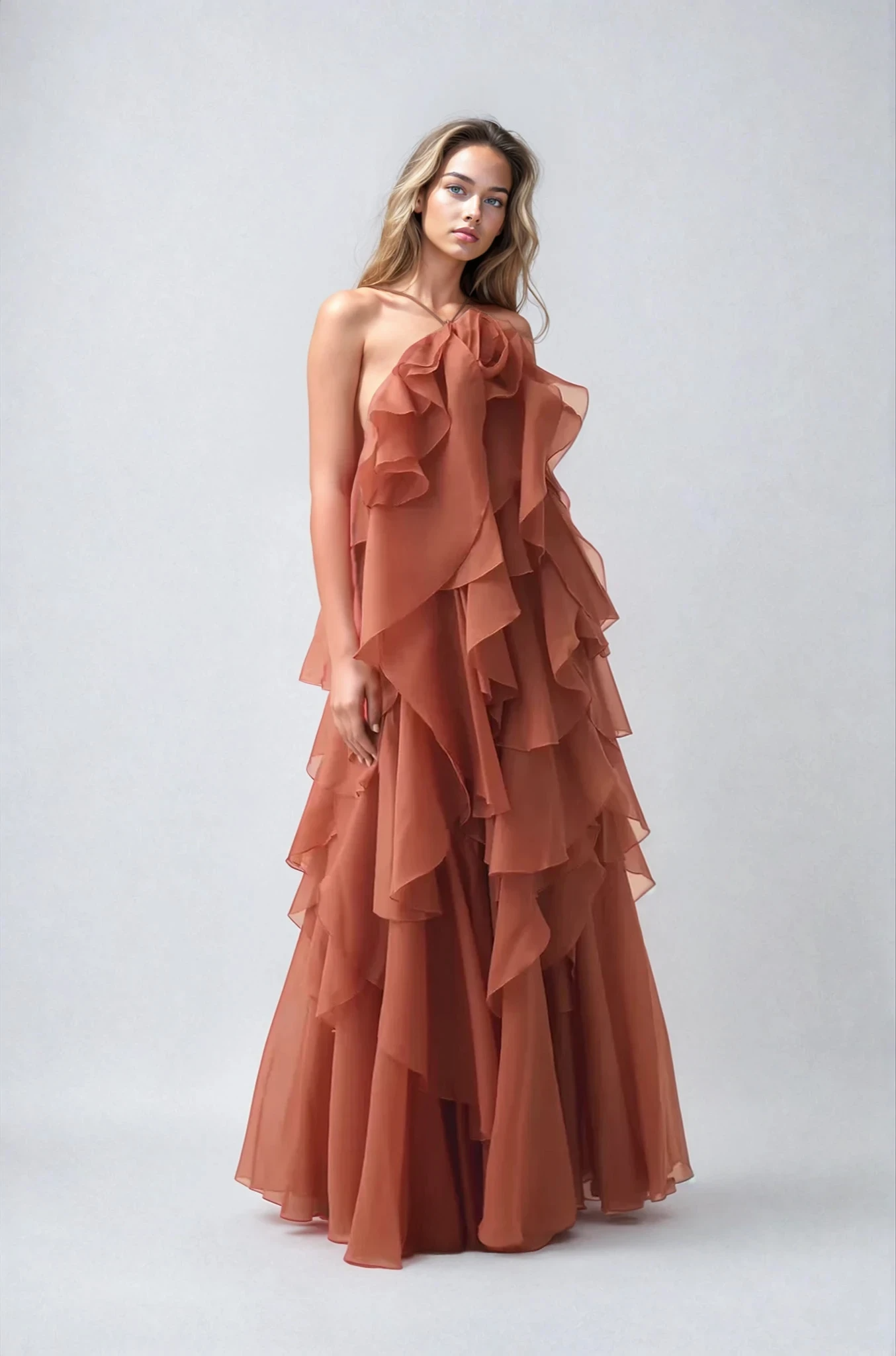 Blythe™ | Ruffle Dress with Rosette