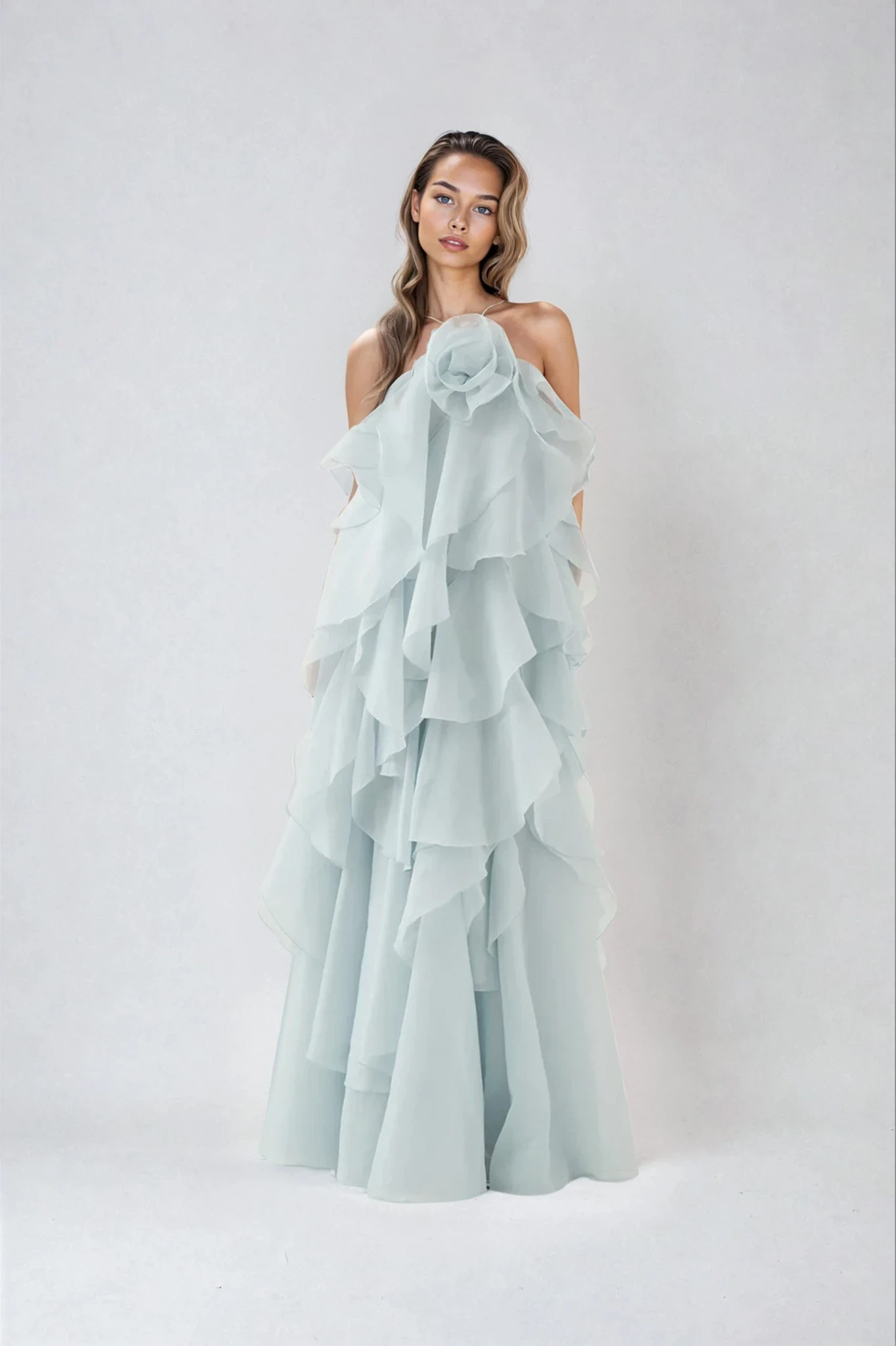 Blythe™ | Ruffle Dress with Rosette