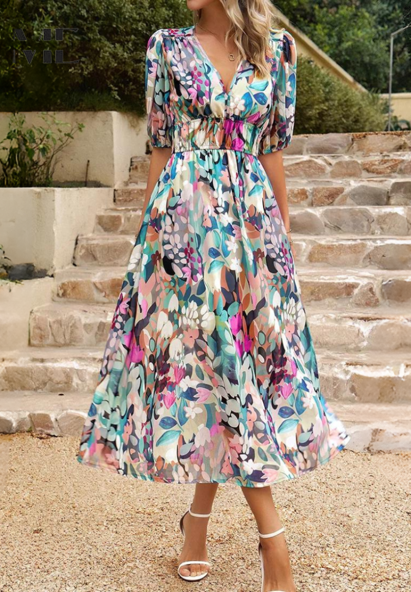 Danielle | Timeless Luxury Midi Dress (Limited Stock)