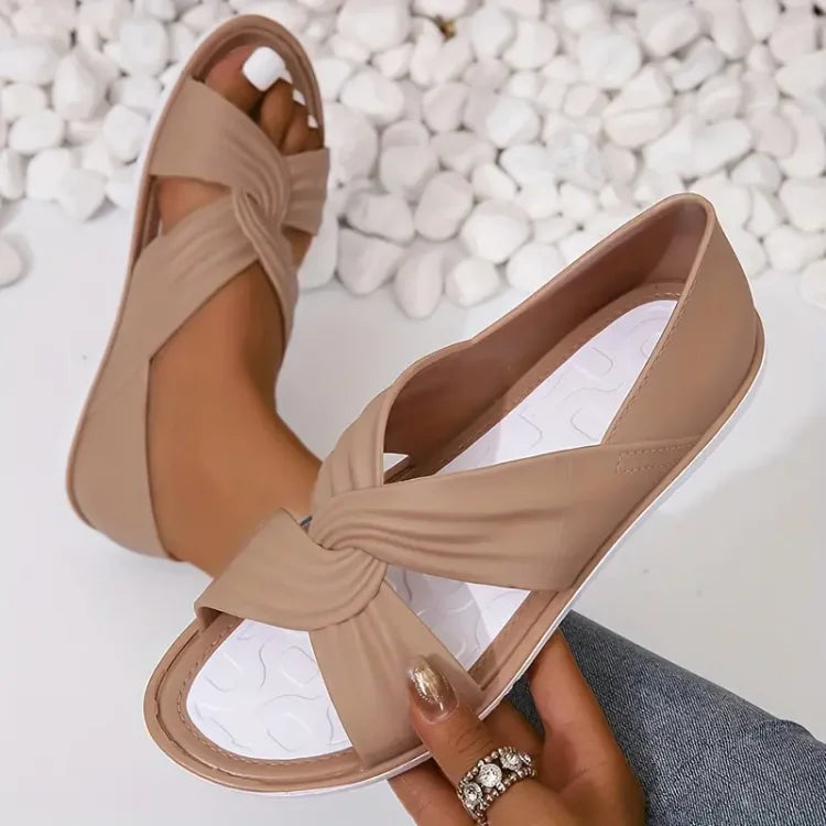 Jannete | Bow Tie Slip-On Sandal
