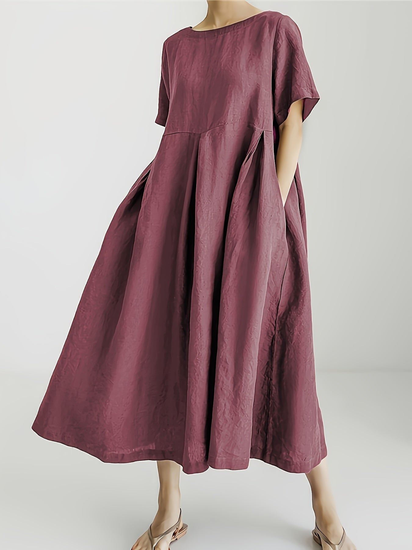 Juliette Elegance – Long linen dress