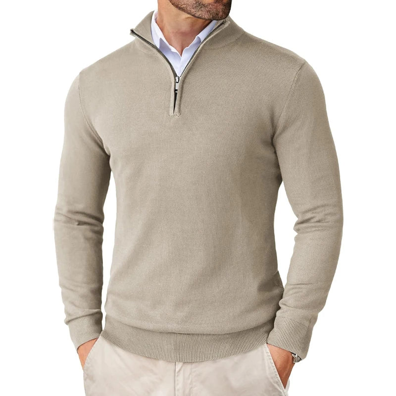 Alexandre™ | Casual Long Sleeve Polo Shirt