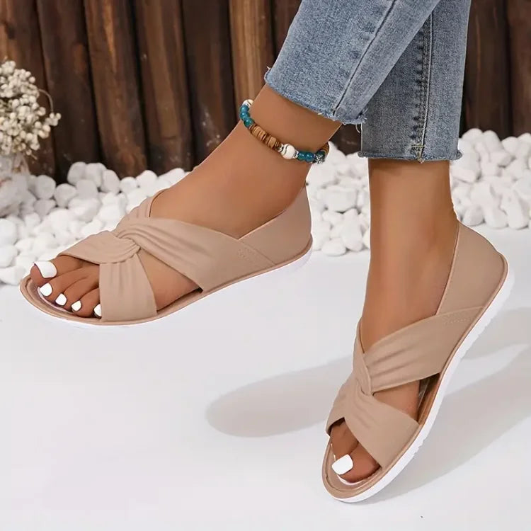 Jannete | Bow Tie Slip-On Sandal
