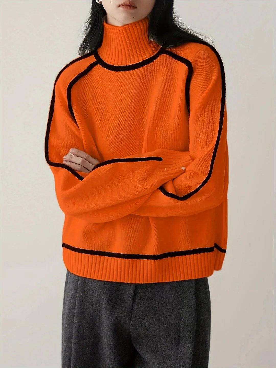 Emilie | Soft cashmere turtleneck