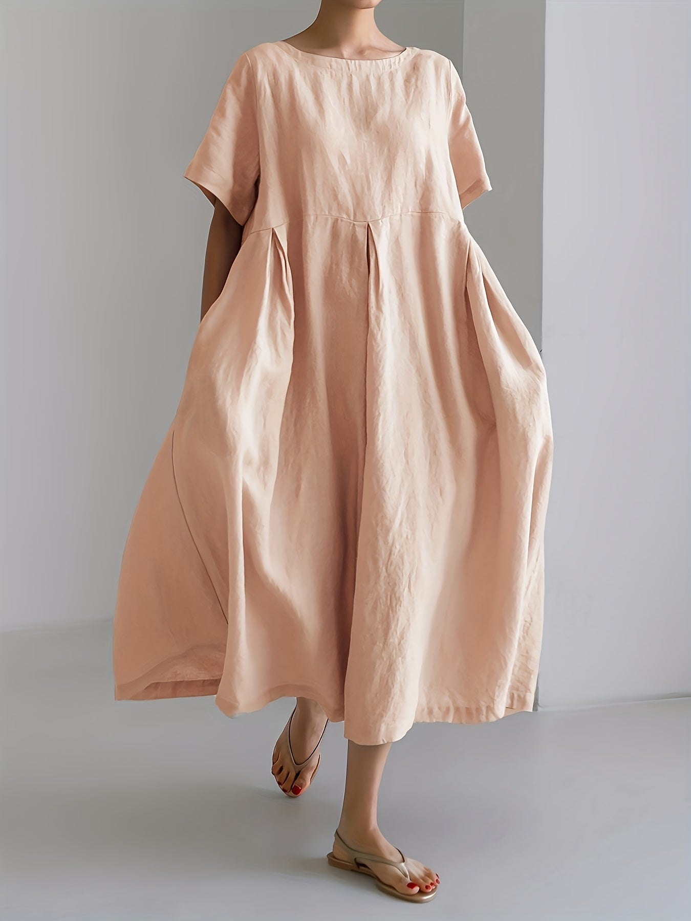 Juliette Elegance – Long linen dress