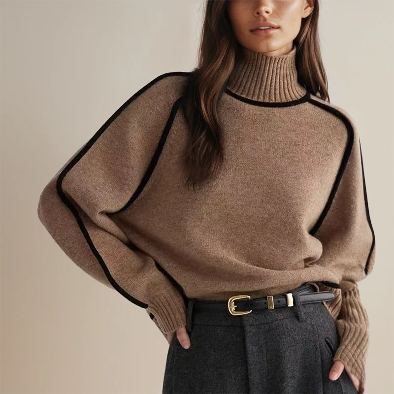 Emilie | Soft cashmere turtleneck