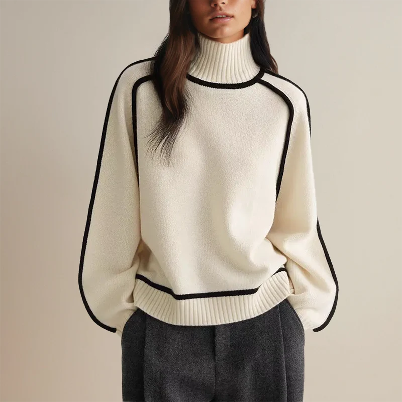 Emilie | Soft cashmere turtleneck