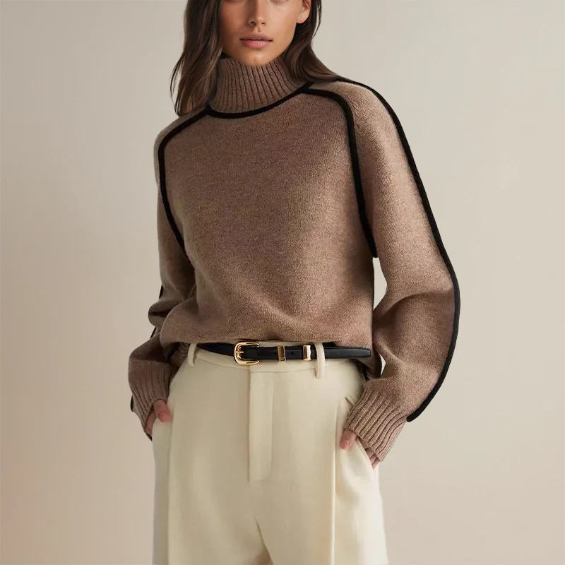 Emilie | Soft cashmere turtleneck