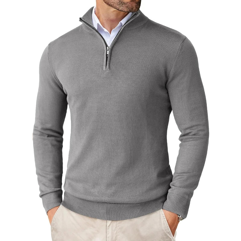Alexandre™ | Casual Long Sleeve Polo Shirt