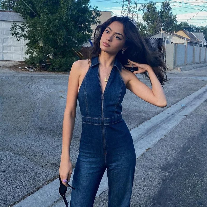 Ava - Elegant Sleeveless Jumpsuit