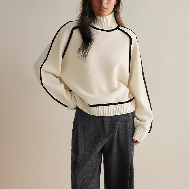 Emilie | Soft cashmere turtleneck