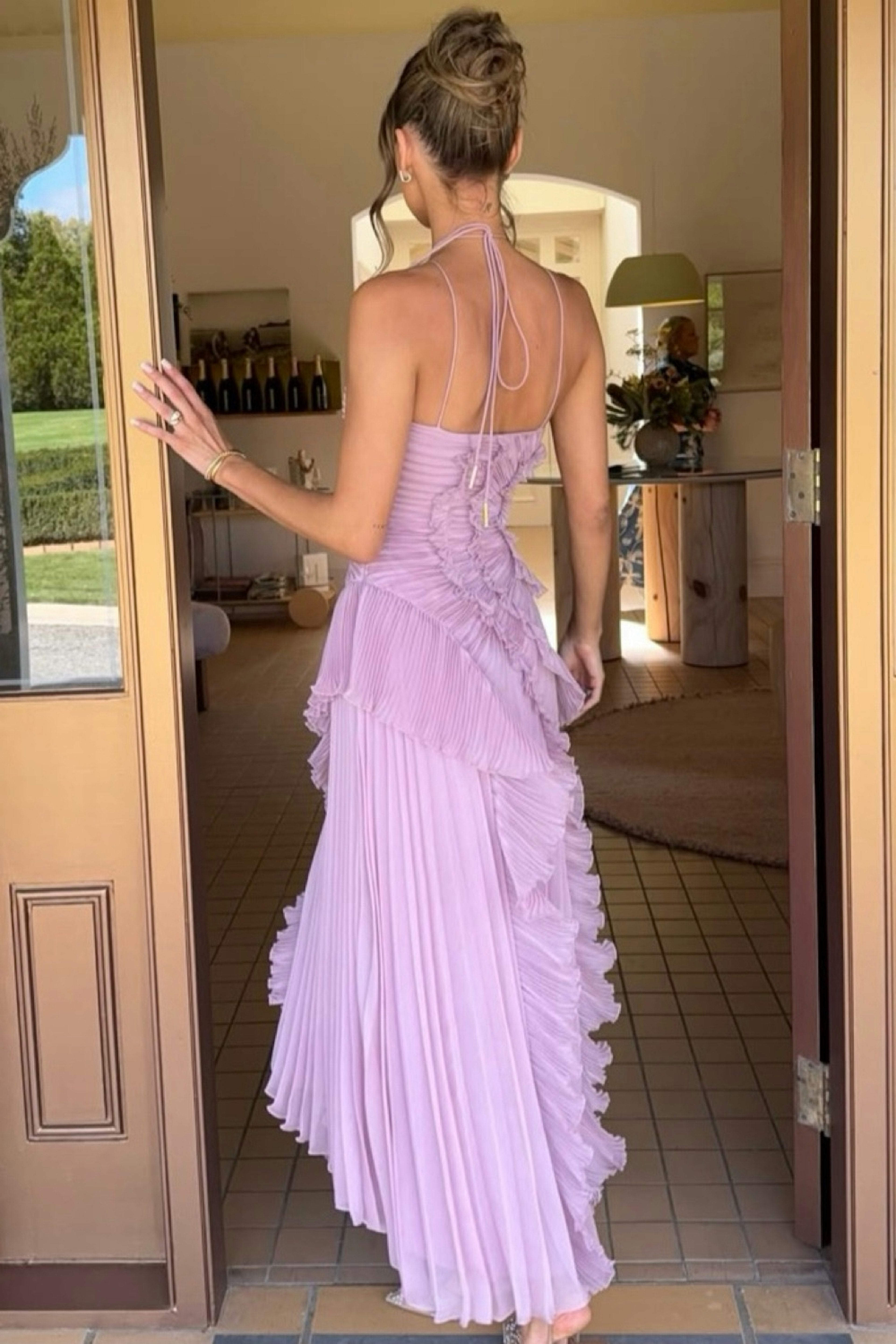 Hailey™ | Pleated Asymmetric Dress