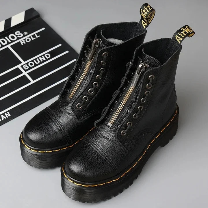Leah | Casual leather Chelsea boots