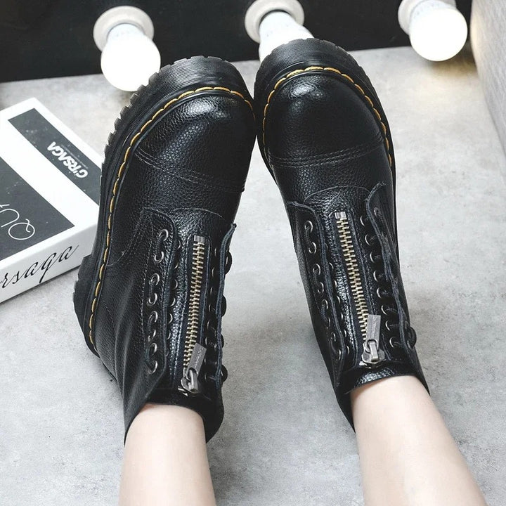 Leah | Casual leather Chelsea boots