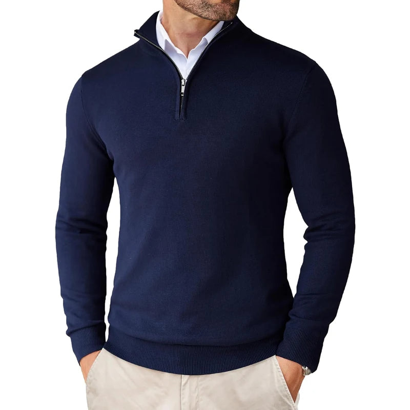 Alexandre™ | Casual Long Sleeve Polo Shirt